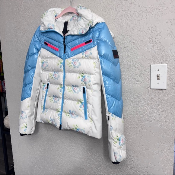 LOVE SHACK FANCY X BOGNER FIRE + ICE Farina D Down Jacket Size 4 XS NWT RSP $750 - Picture 3 of 7